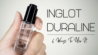 6 Ways to use Inglot Duraline  Rajshree Sharma [upl. by Gnut277]