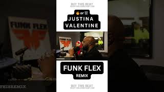 JUSTINA VALENTINE Goes Crazy On FUNK FLEX REMIX [upl. by Syverson]