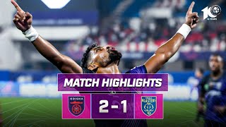 Match Highlights  Odisha FC 21 Kerala Blasters FC  MW 13  ISL 202324 [upl. by Elocel]