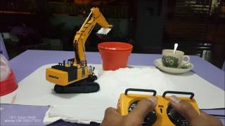 kyosho rc excavator KOMATSU PC12508HG drc toys [upl. by Brooking805]