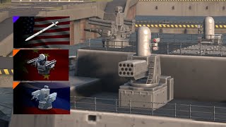 Top 3 mejores defensas antiaéreas de modern warship T3 [upl. by Iruahs160]