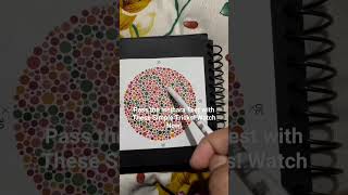 30Learn how to pass the Ishihara test with ease and tricks ColorVision IshiharaTest Motivation [upl. by Newbold]