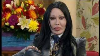 Pete Burns with his new look on This Morning  21st September 2010 [upl. by Nirek]