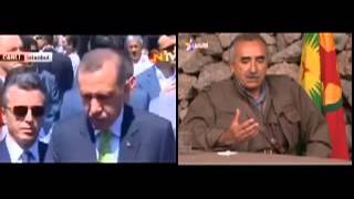 PKK Silah birakir mi Tayyip Erdogan vs Murat Karayilan [upl. by Naniac320]