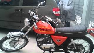 Amf Harley Davidson  Motovi Ss125 1977 [upl. by Drake]