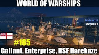 Gallant Enterprise HSF Harekaze  World of Warships Wows  prezentacja okrętów [upl. by Eppesuig351]