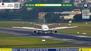 LIVE NO AEROPORTO DE SÃO PAULO CONGONHAS  CGH AIRPORT  SBSP PLANE SPOTTING [upl. by Sabrina]