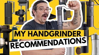 BRIEF GUIDE TO BUYING A HANDGRINDER Which is best for you with Burr Man [upl. by Alicea]