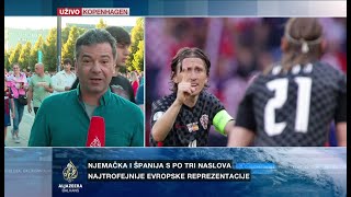 Španija i Hrvatska odigrali najbolju utakmicu EUROa [upl. by Etnaud]