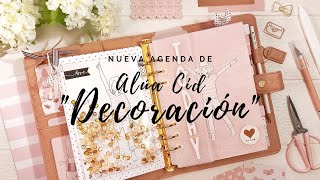 🪄DECORANDO desde cero mi quotNueva Agendaquot de ALÚA CID Libreta shaker clips decorativos fundas [upl. by Harneen]