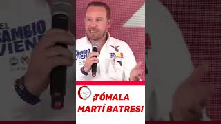 SANTIAGO TABOADA ¡DURÍSIMO VS MARTÍ BATRES [upl. by Egres]