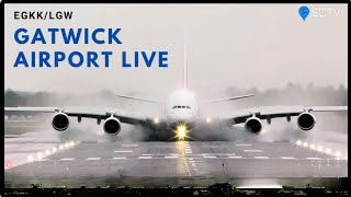 Gatwick Airport Live  EGKKLGW  26th February 2024 [upl. by Cire198]