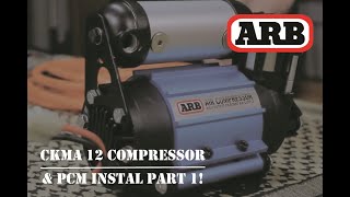 ARB Compressor Install Part 1  Mounting Bracket amp Wiring Harness [upl. by Areit]