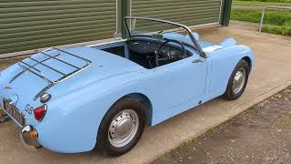 1960 Austin Healey Frogeye Sprite restored [upl. by Melly]