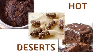 Hot Deserts I 2 Min Mug Cake Recipe I Super Soft amp Rich Eggless Microwave Cakes [upl. by Kenna]