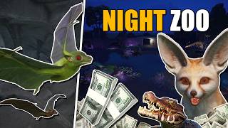 I Built A Zoo That Only Opens At Night in Planet Zoo [upl. by Orutra189]