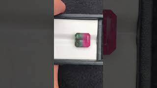 BiColour Tourmaline available Dm for more details gemslover gemstone [upl. by Loss]