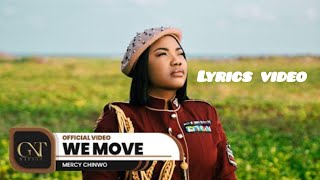 Mercy Chinwo  We Move Official Lyrics Video [upl. by Areema399]