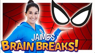 Spidey Superpowers  Brain Breaks for Kids  Cosmic Kids [upl. by Adnamor]