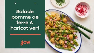 Recette de la Salade pomme de terre amp haricot vert [upl. by Obelia]