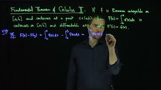 Proof of the Fundamental Theorem of Calculus Part 2 [upl. by Odareg]