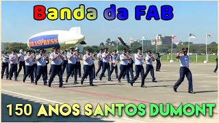 Formatura Alusiva aos 150 ANOS de Santos Dumont  Desfile da tropa da Força Aérea Brasileira [upl. by Tyrrell896]