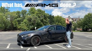 The AMG That Lost Its Soul  2024 C63 AMG Review [upl. by Kehr]