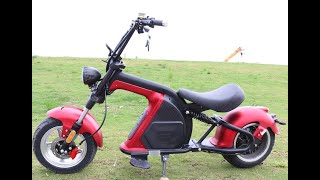 Dogebos electric citycoco scooter M8 Europe warehouse have stock [upl. by Rodenhouse]