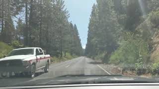 Scenic Drive  from Big Oak Flat Entrance to Yosemite Valley Visitor Center [upl. by Yssac]