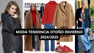 MODA TENDENCIA OTOÑO INVIERNO PRENDAS BÁSICAS PARA LLEVAR EN OTOÑO 20242025 LOS MEJORES OUTFITS [upl. by Liv897]