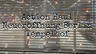 Action Haul 🥰  Neueröffnung Action Berlin Tempelhof  viele tolle Sachen 🥰 [upl. by Adur]