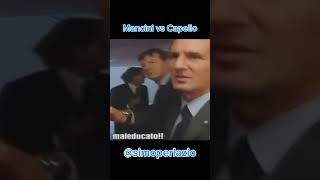 Mancini vs Capello 💥🫣 sslazio1900 sslazio calcio seriea allenatore 📺 [upl. by Hadihahs200]