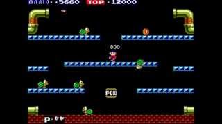 Mario Bros 1983 Arcade Gameplay [upl. by Savage]