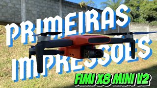 FIMI X8 MINI V2 drone barato para iniciantes em 2024 câmera 4k e GPS [upl. by Arat]