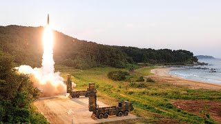 South Korea launches ballistic missiles in simulated attack on North Korea [upl. by Pazice]