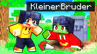 Mein KLEINER BRUDER wird ein ZOMBIE in Minecraft [upl. by Kristofer]