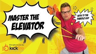 The Elevator  Diabolo Tricks for Beginners  KickFire Diabolos  Chinese YoYo Tricks [upl. by Phia]