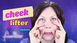 Cheek Lift without Surgery  Glowing Skin Exercise for Saggy Cheeks  Lose Cheek Fat  FACEROBICS® [upl. by Ardnuasak]