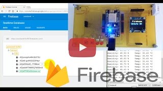 ESP8266 Sent Sensor Data to Firebase Realtime Database [upl. by Tacy]