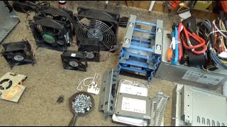 Scrapping a Dell Precision T7500 Computer [upl. by Ynohta]