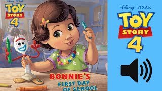 Toy Story 4 Books  Bonnies First Day Of School [upl. by Grannia948]