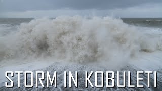 Шторм в Кобулети  Storm in Kobuleti  შტორმი ქობულეთში [upl. by Sol113]