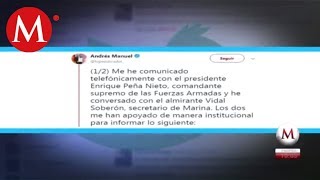 José Rafael Ojeda próximo secretario de Marina AMLO [upl. by Nnednarb]