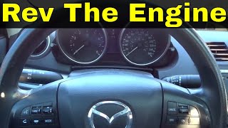 How To Rev The Engine In An Automatic CarDriving Tutorial [upl. by Uball209]