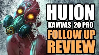 Huion KAMVAS PRO 20 Followup review 8 months later [upl. by Saeger951]