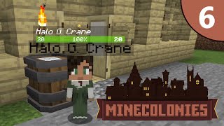 MINECOLONIES OFICIAL 1201 EP6 HARDCORE  NACEN NUEVOS ALDEANOS  MINECRAFT MODPACK [upl. by Herminia90]