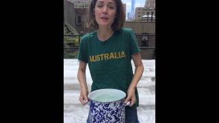 ROSE BYRNE ALS ICEBUCKET CHALLENGE [upl. by Blasien]