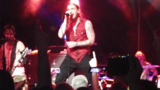 Shinedown  Unity  live  Plaza Club in Zurich 362012 [upl. by Ellennaj]