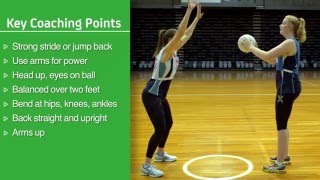 Netball Defending Skills [upl. by Yelmene]