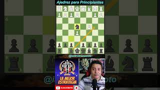 SHORTS Gana la Dama en el Gambito Budapest ajedrez jaquemate chess jaque jugadas aprendiendo [upl. by Aicitan]